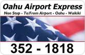 oahu airport shuttle logo